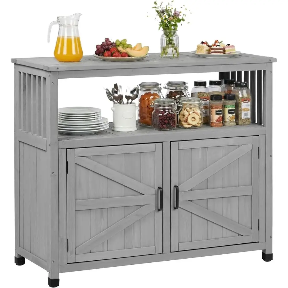 

Outdoor Patio Bar Table Set with Storage, Suitable for Both Indoor and Outdoor Use