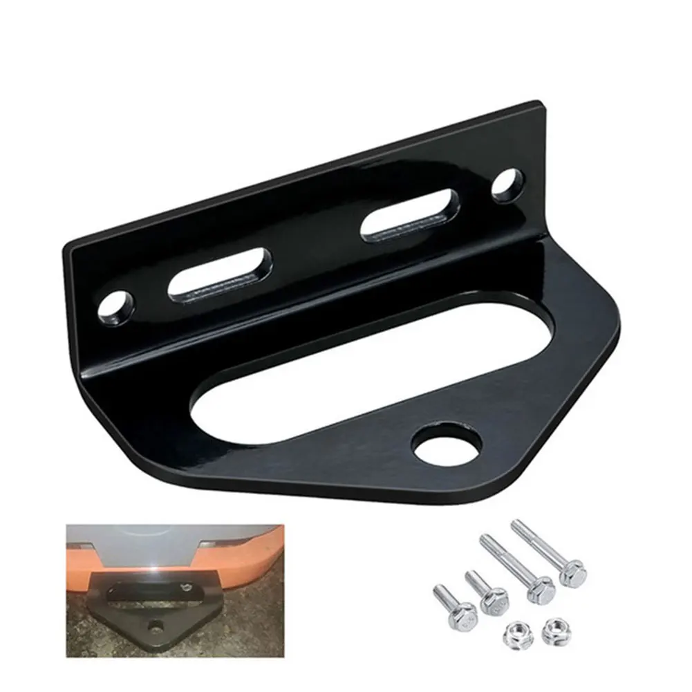 

1 Set Towing Hitch Rust Protection Ball Head Trailer Hitch Lawn Mower Hook Kit Heavy-Duty Steel 6mm Automobiles Accessories