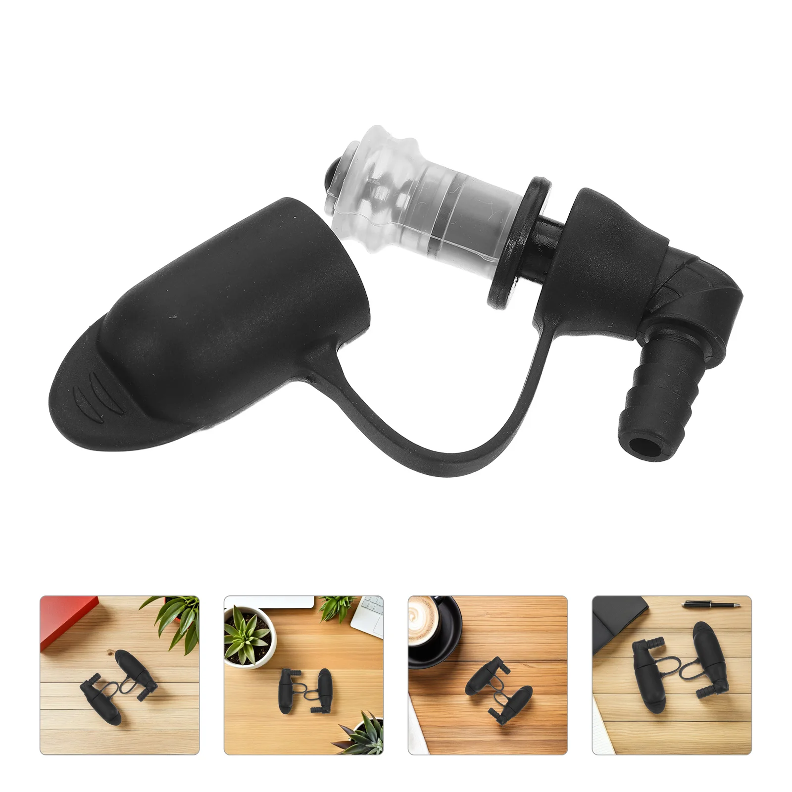 

2Pcs Cycling Hydration Bladder Bite Valve Replacement Silicone Mouthpiece Leakproof Connector for Outdoor Sports Water Bottle