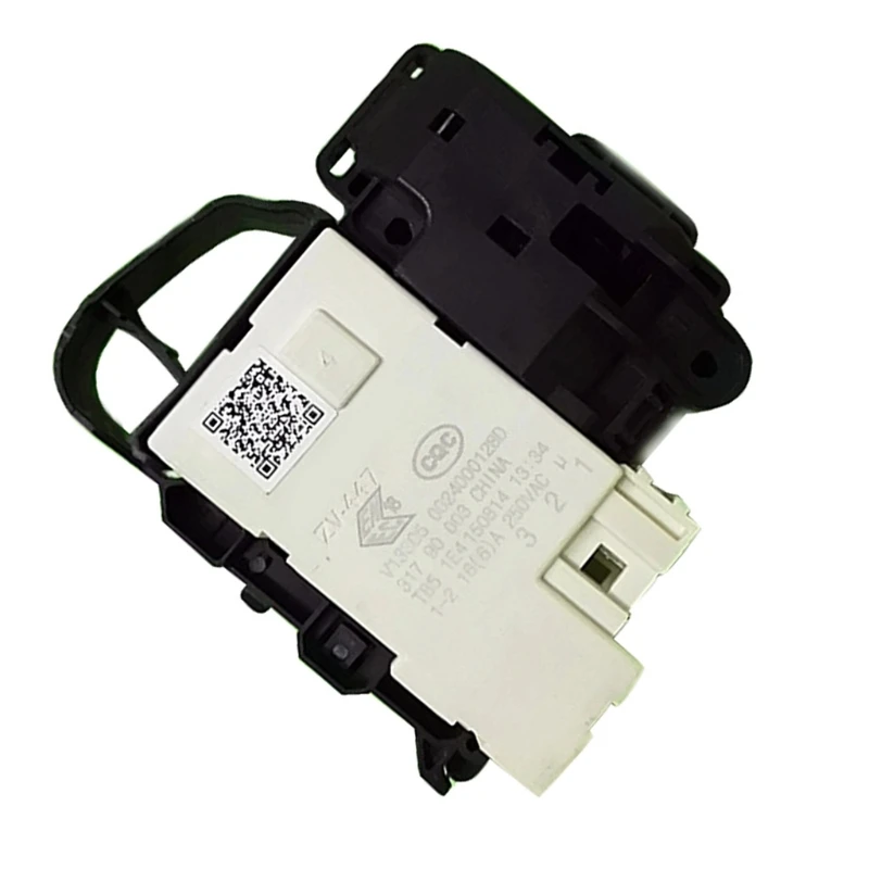 ZV-447 interruptor de retardo de tiempo de bloqueo de puerta, piezas de lavadora para Haier Media TCL 0024000128A/0024000128D, envío directo