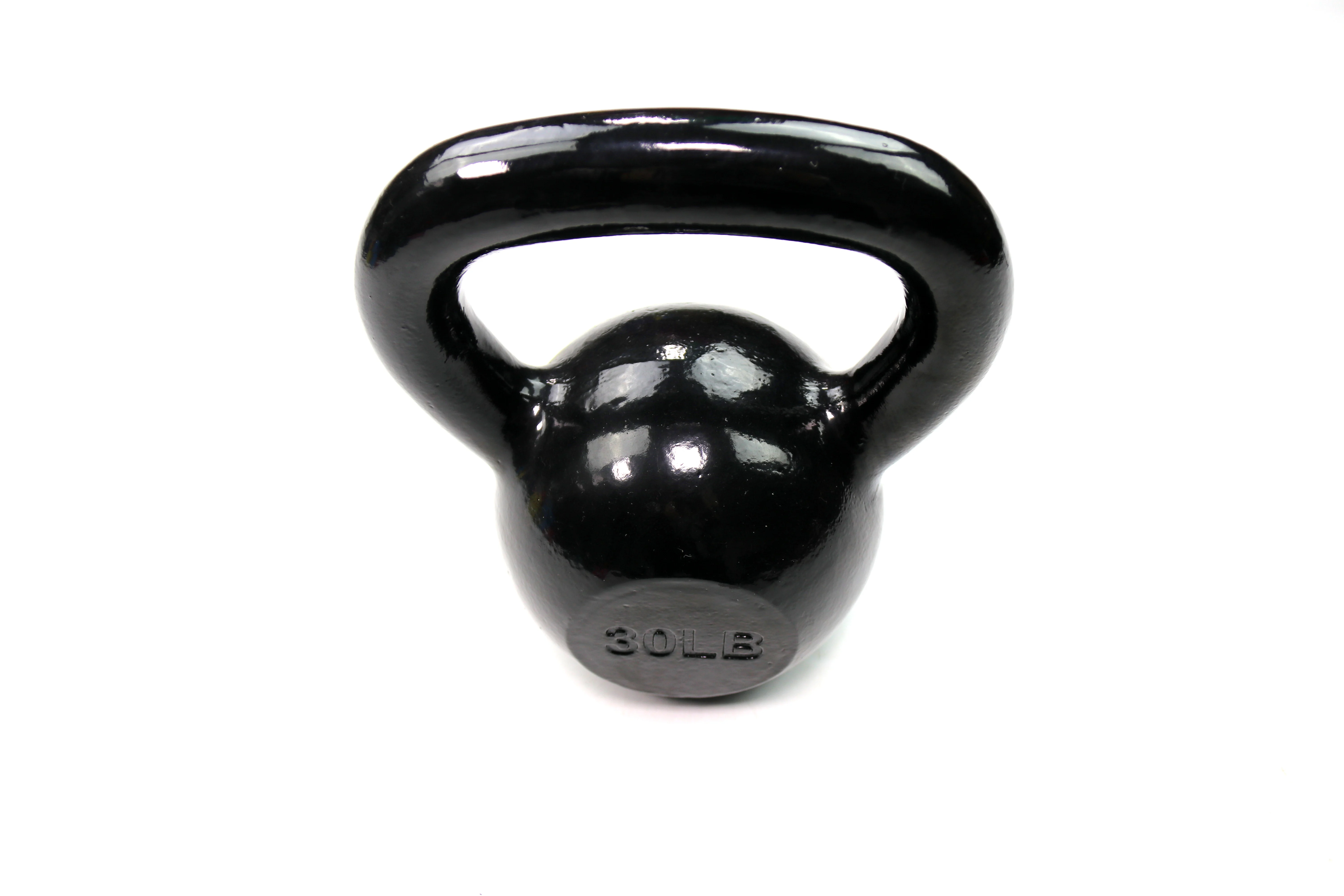 2026 Powder Coated Cast Iron Kettlebell Strength Training Kettlebells Weight Set For Full Body Workout, Home Gympromote Sales