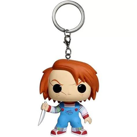 2024 New FUNKO Keychain Toys Pennywise Scream PVC Action Figure Collectible Model Toys for Chlidren Christmas Birthday Gift - view 5