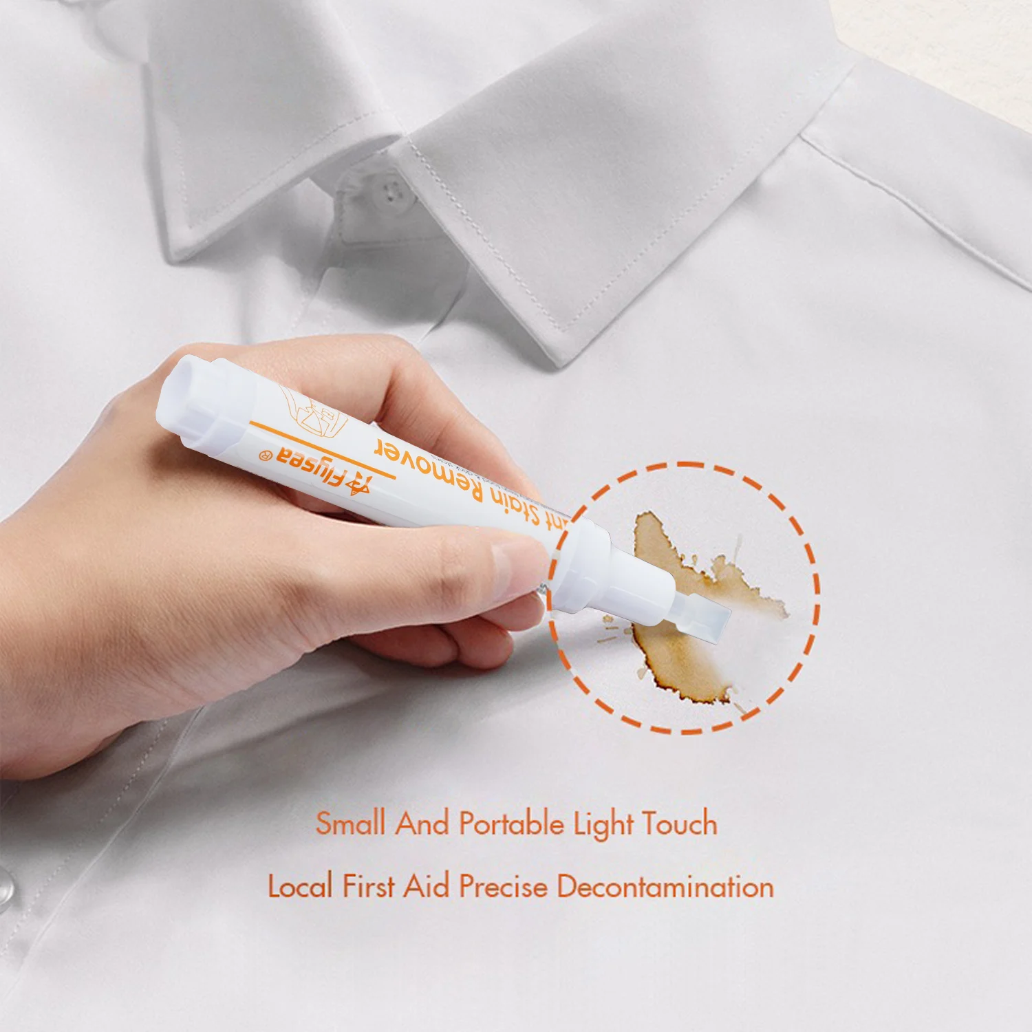 

3/5Pcs Clothes Bleach Stain Remover Pen，Portable Travel Bleach, Wash-Free, Instantly Removes Grease Stains,Laundry Cleaning Tool