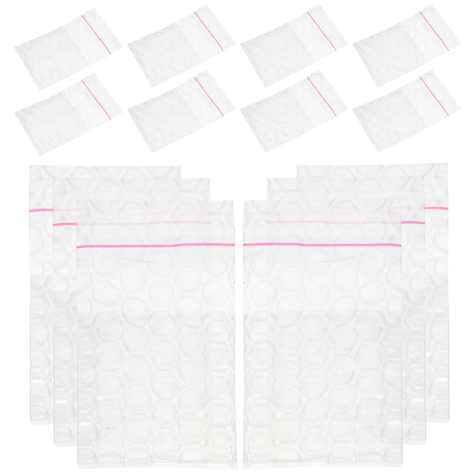 

Double Layer Thickened Shockproof Bubble Mailers Self-Sealing Closure Moving Shipping Storage Pouches