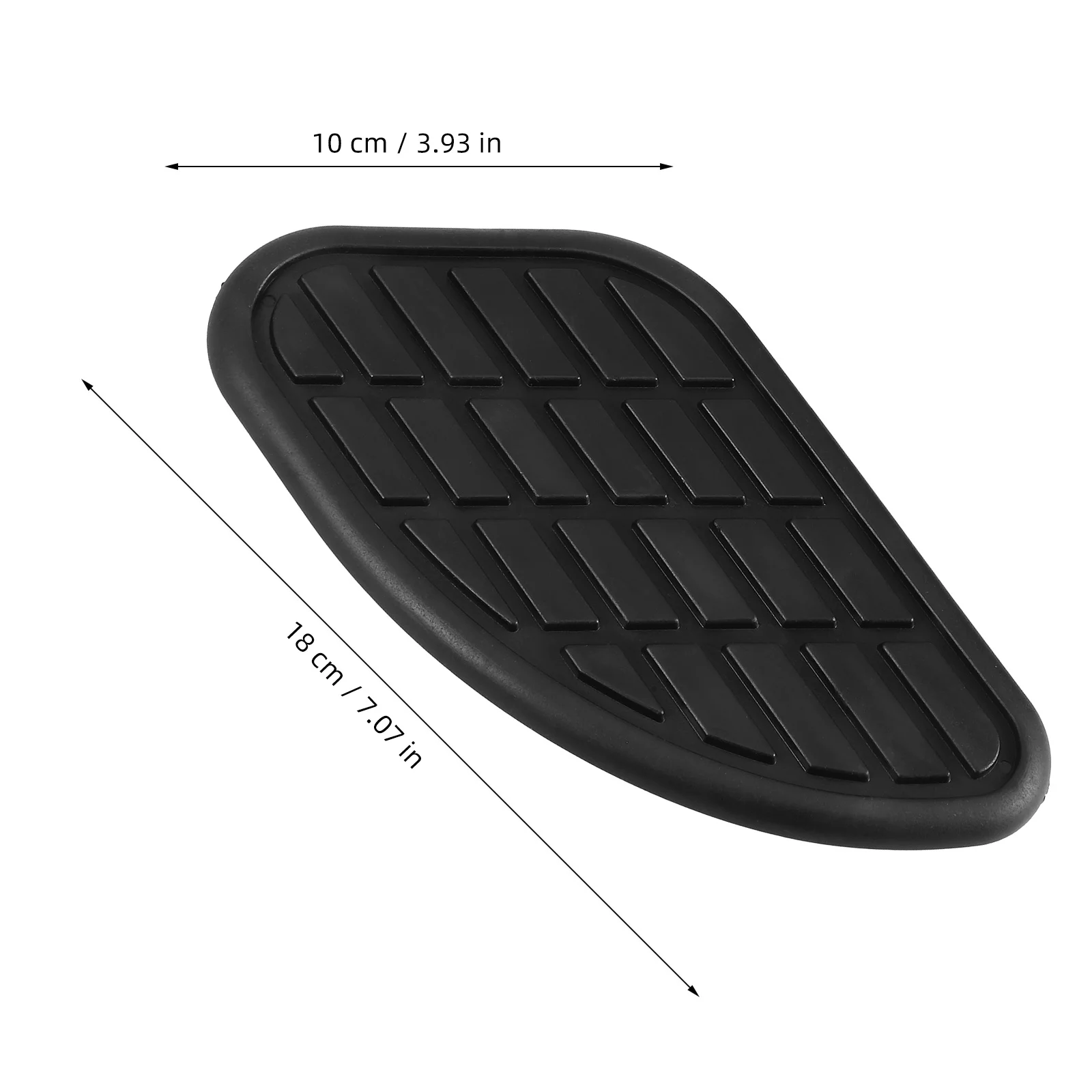 

1Pair Motorcycle Gas Tank Pad Protector Anti-Slip Sturdy Material Unique Style All Weather Conditions Tank Grips