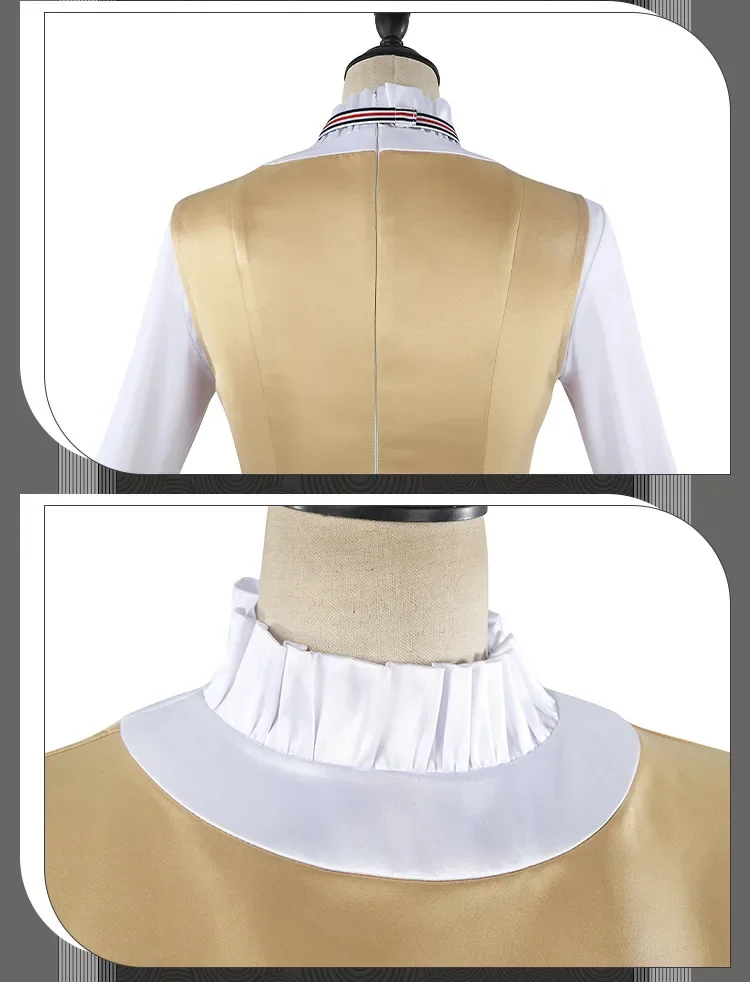 Movie M3GAN Cosplay Costume M3GAN Costume Bow Tie Dress Daily Wear Halloween Carnival Role Play Uniform for Women 2025 Hot Sale