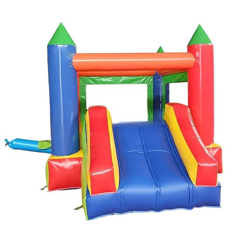 

Trampoline House Children's Jump Inflatable Castle Outdoor Inflatable Castle Inflatable Slide Castle with Blower