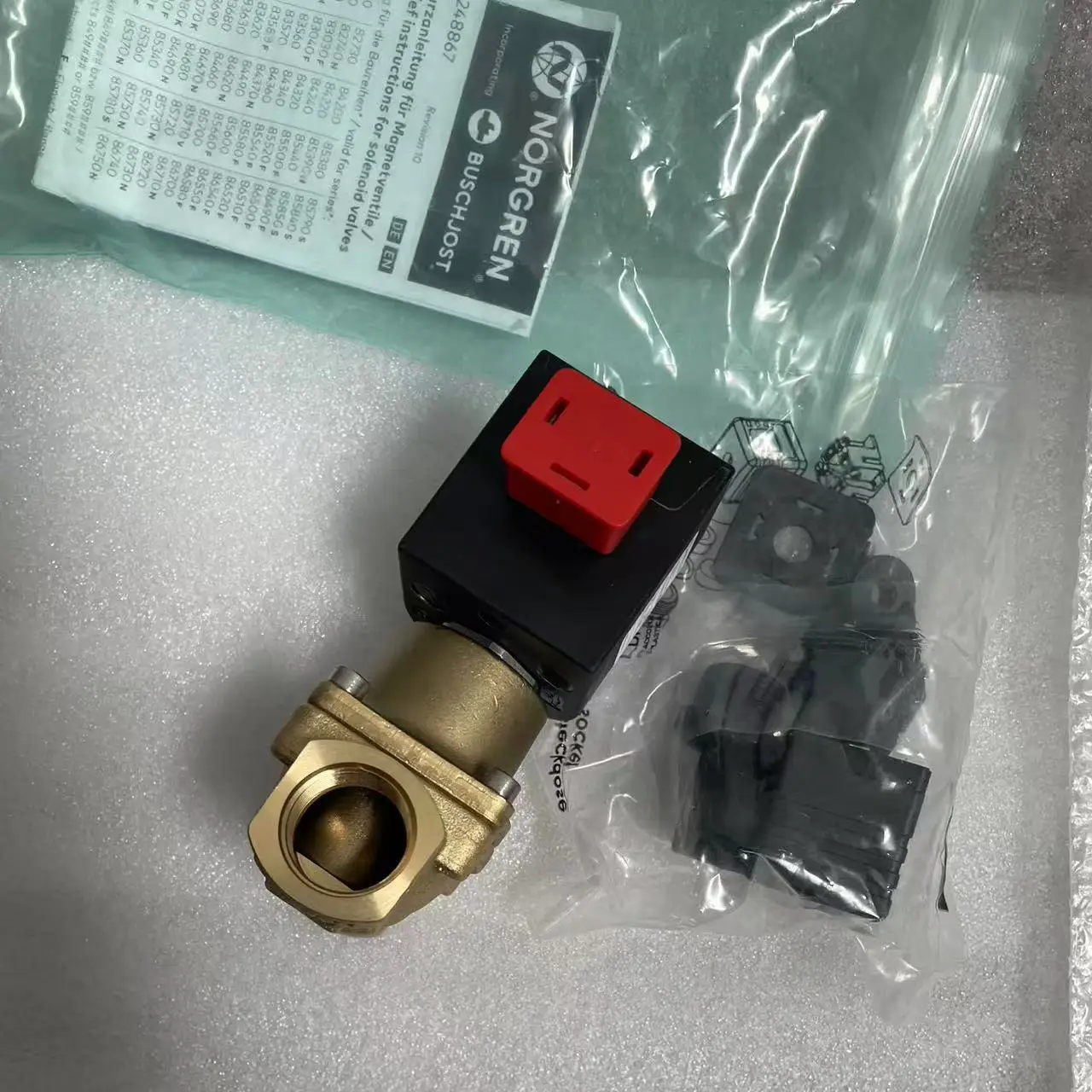 8254200.9151.024.00, Baoshuo Buschjost, Elettrovalvola, Filettatura G1/2'