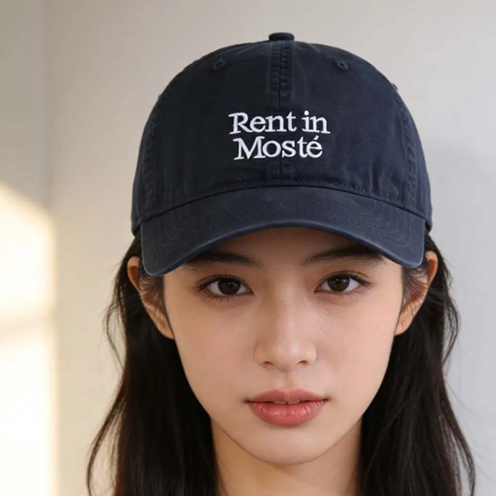Soft Top Construction Embroidered Baseball Cap Big Head Friendly Low Profile Design Morandi Color Sun Hat