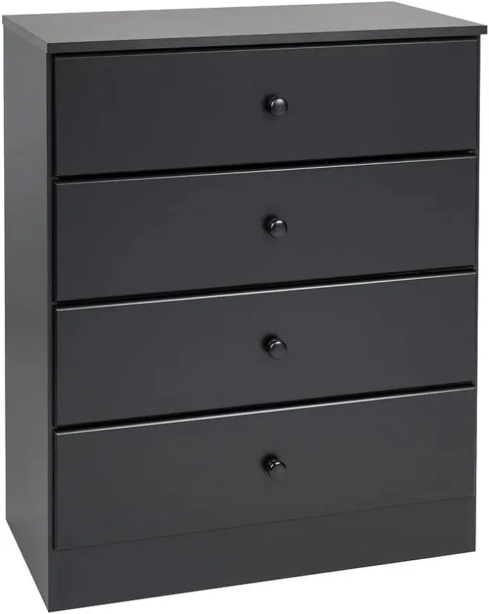 

4 Drawer Dresser for Bedroom, Chest of Drawers, Bedroom Furniture, Clothes Storage and Organizer, 16" D x 30" W x 36.25" H