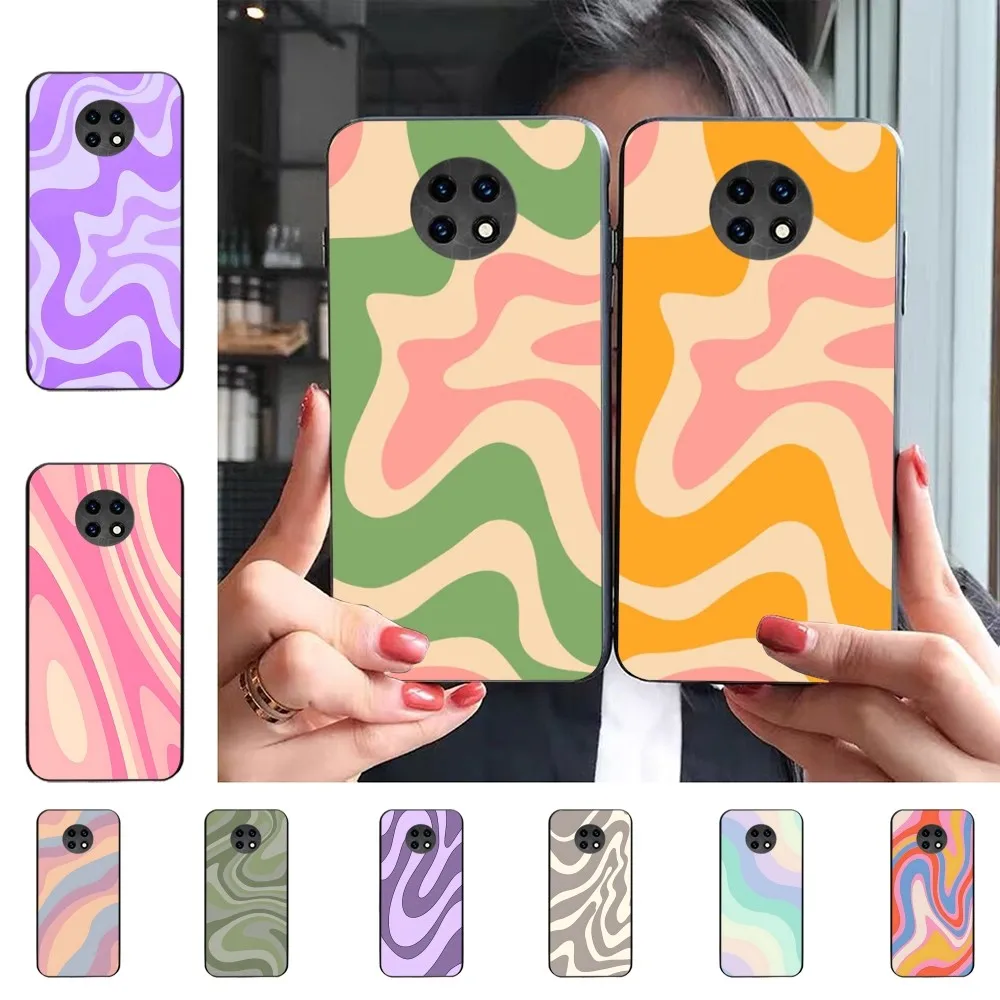 Abstract Swirl Pattern Phone Case For Redmi 5 6 7 8 9 10 Plus Pro 6 7 8 9 A GO K20 K30 K40 Pro Plus F3 Fundas