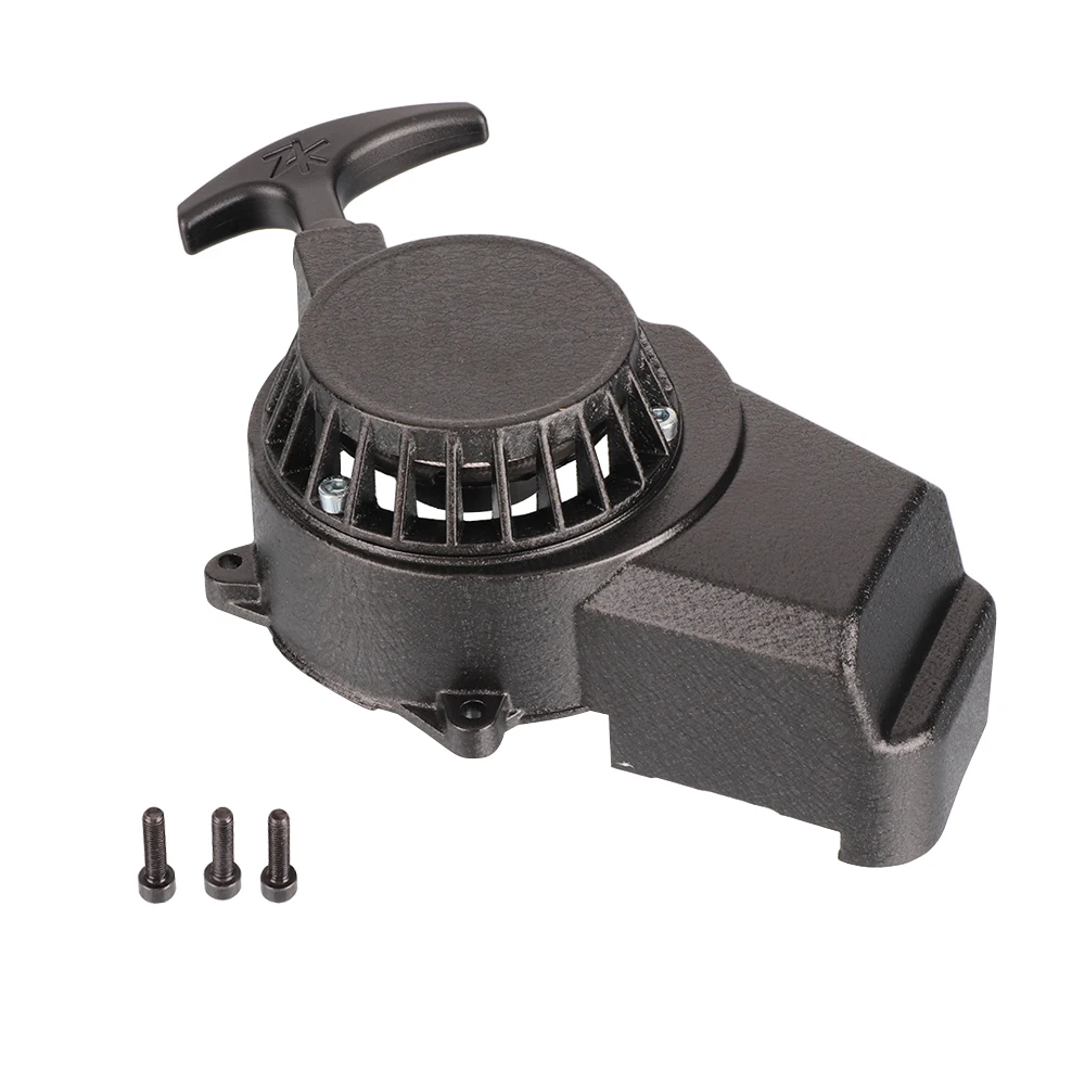 Aluminiowy rozrusznik szarpany do silników 2-suwowych 43cc 47cc 49cc, do Pocket Bike, Mini Moto, Skuterów, ATV, Quadów, Dirt Bike - części