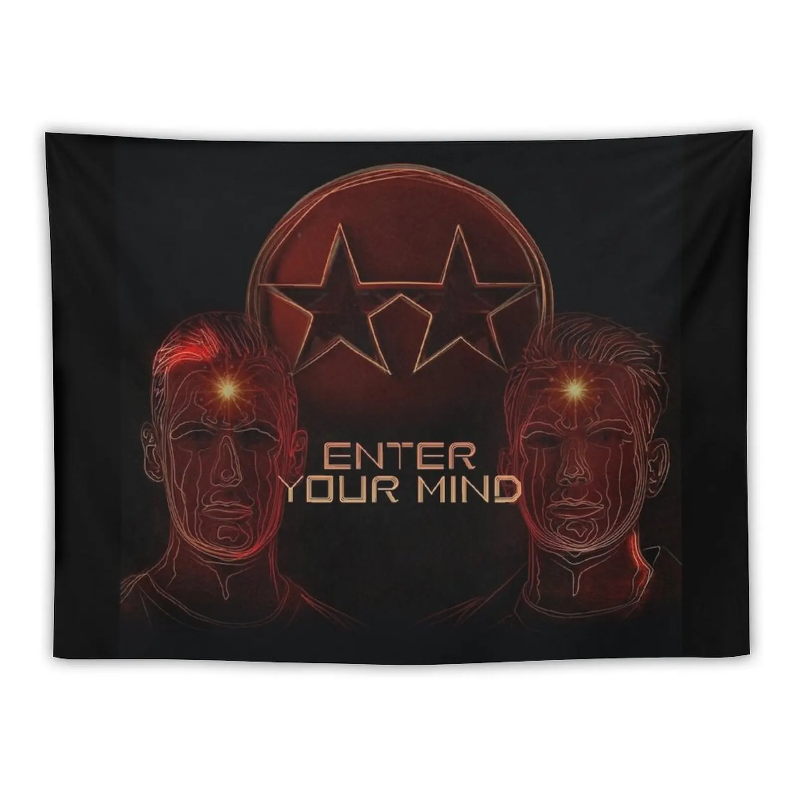 New D-BLOCK & S-TE-FAN Enter your mind Tapestry Wall Hanging Wall Decorations For Your Bedroom Home Decorators