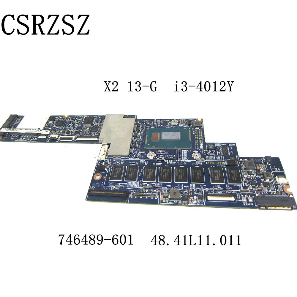 

For HP Split X2 13-G Laptop motherboard with i3-4012Y CPU 746489-601 48.41L11.011 Tested ok