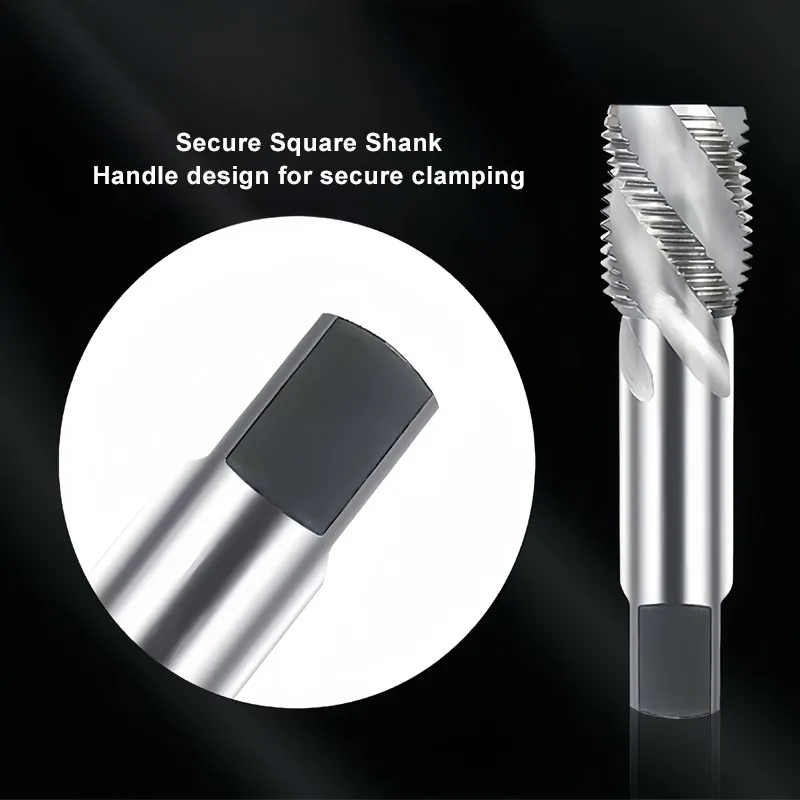 SHAZAM High-Speed Steel Spiral Pipe Thread Taps G/ZG/NPT/RC1/8 1/4 3/8 1/2 3/4 G1 Inch/American Pipe Taping