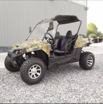 ATV 4 Wheel Gasoline Drive One Passenger All-Terrain Vehicle Driving Car