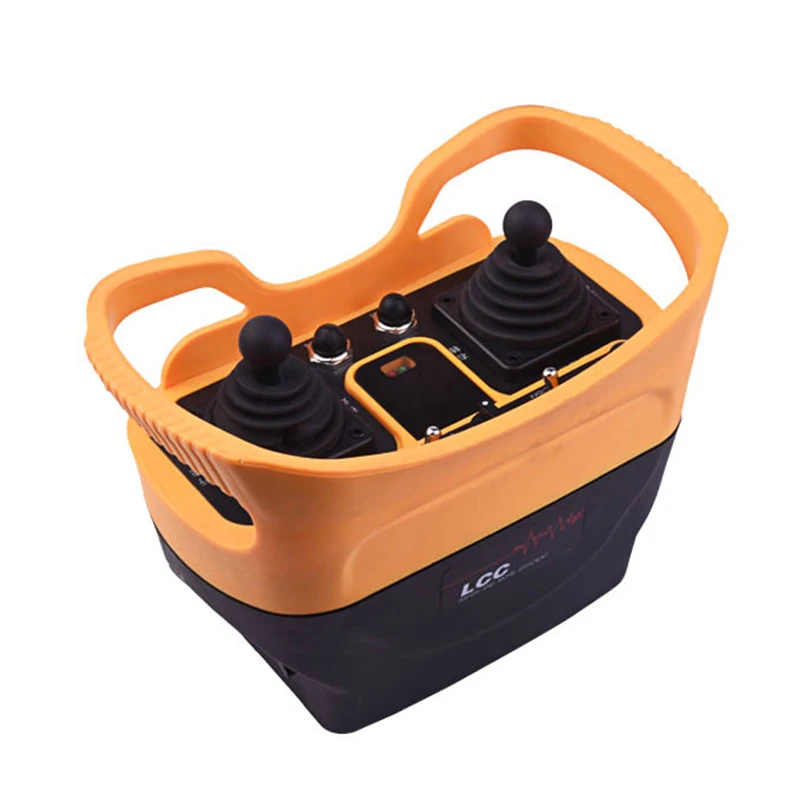 

Factory Direct Supply Q5000 380V AC 12V 24V Industrial Crane Control Joystick Transmitter Receiver Wireless Radio Remote Control