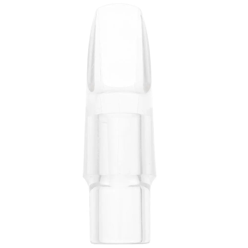 

Soprano Saxophone Mouthpiece Transparent Plastic Head Durable Professional Use Portable Sax Replacement Practical Musical