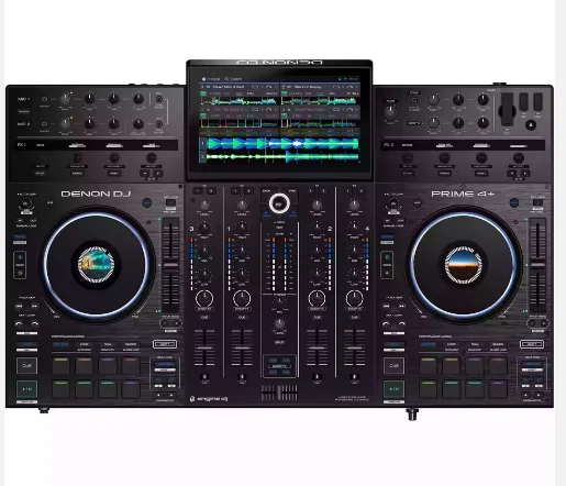 New With Confidence New Denon Prime 4 4-Deck Standalone DJ Controller System W 10