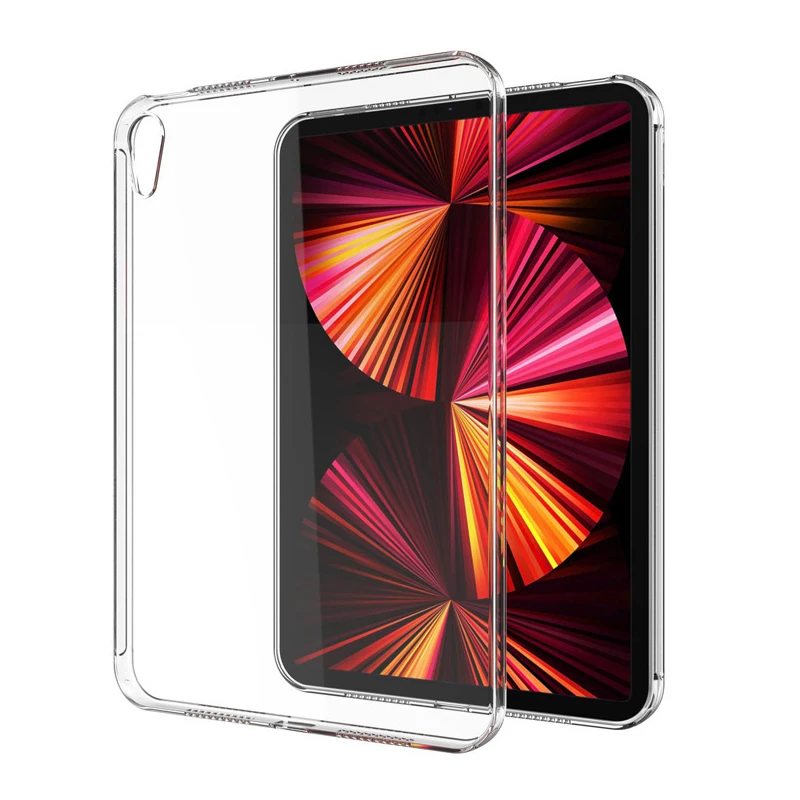 

Прозрачная задняя крышка из ТПУ для iPad Pro 12,9, 2022, тонкая прозрачная силиконовая крышка для ipad Pro 12, 9, 2021, 2020, 2018, аксессуары для Coque