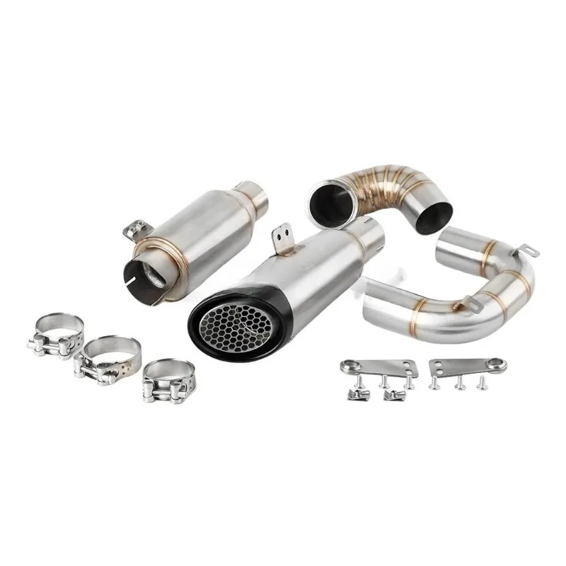 for Ducati Panigale V2 2020-2024 StreetFighter V2 22-24 Street Fighter Escape Motorcycle Exhaust Muffler With Link Pipe Slip-on