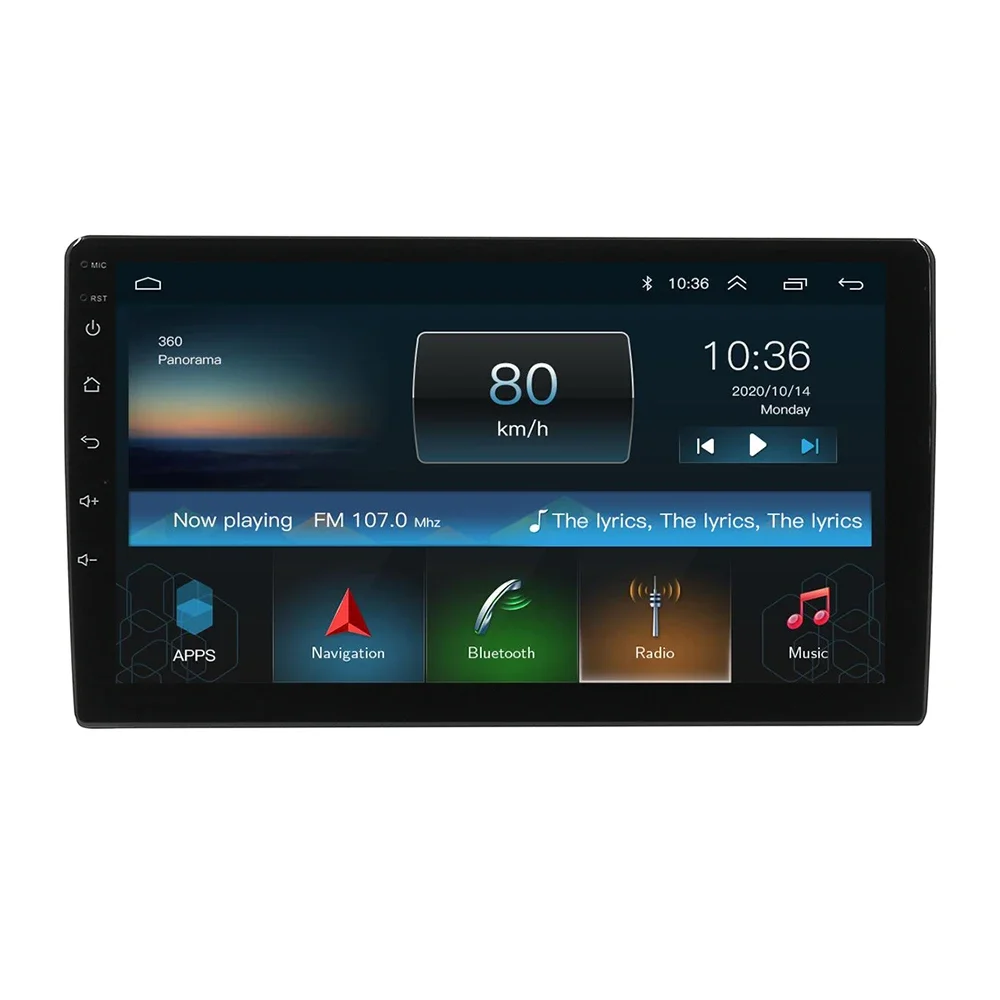 IOKONE Octa Core 9inch 2GB 32GB And 4GB 64GB GPS Stereo HANDSFREE DSP CarPlay Android Auto Android Car Radio