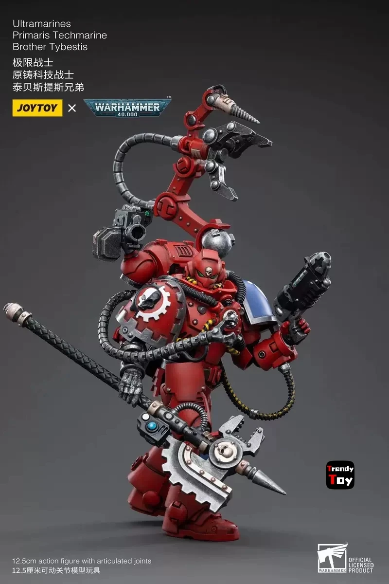 

【JOYTOY】Warhammer 40K Ultramarines Primaris Techmarine Brother Tybestis 14/18 Action Figure Toys
