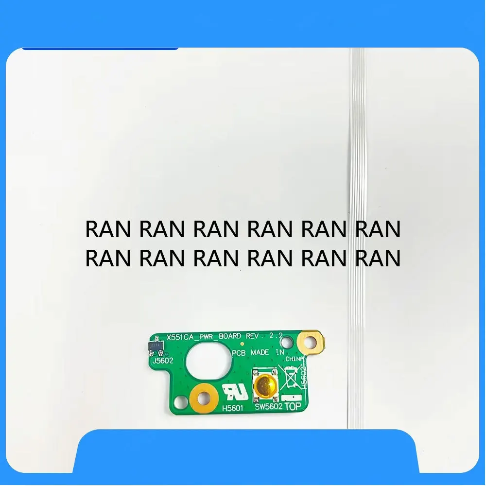 

Для Asus X551 X551M X551MA X551MAV X551C X551CA F551 F551M F551MA плата кнопки питания с кабелем, аксессуары для ремонта ноутбука
