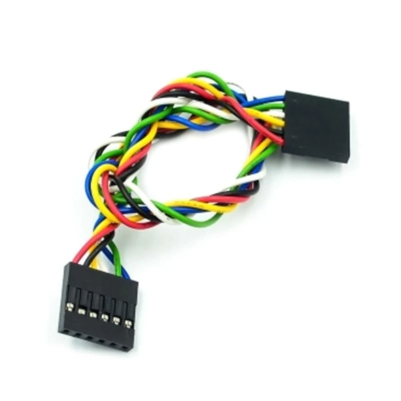 10pcs 2,54 мм разъемы Кабель Set 22AWG 3/4/6/8P для звуковых систем и энтузиастов электроники 20 см 20 см.