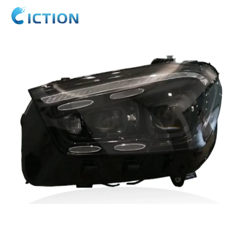 Auto New Style for Mercedes Benz GLE W167 Headlight Assembly 2020-2024 Modified LED Lens Daytime Running Lights Car Accessories