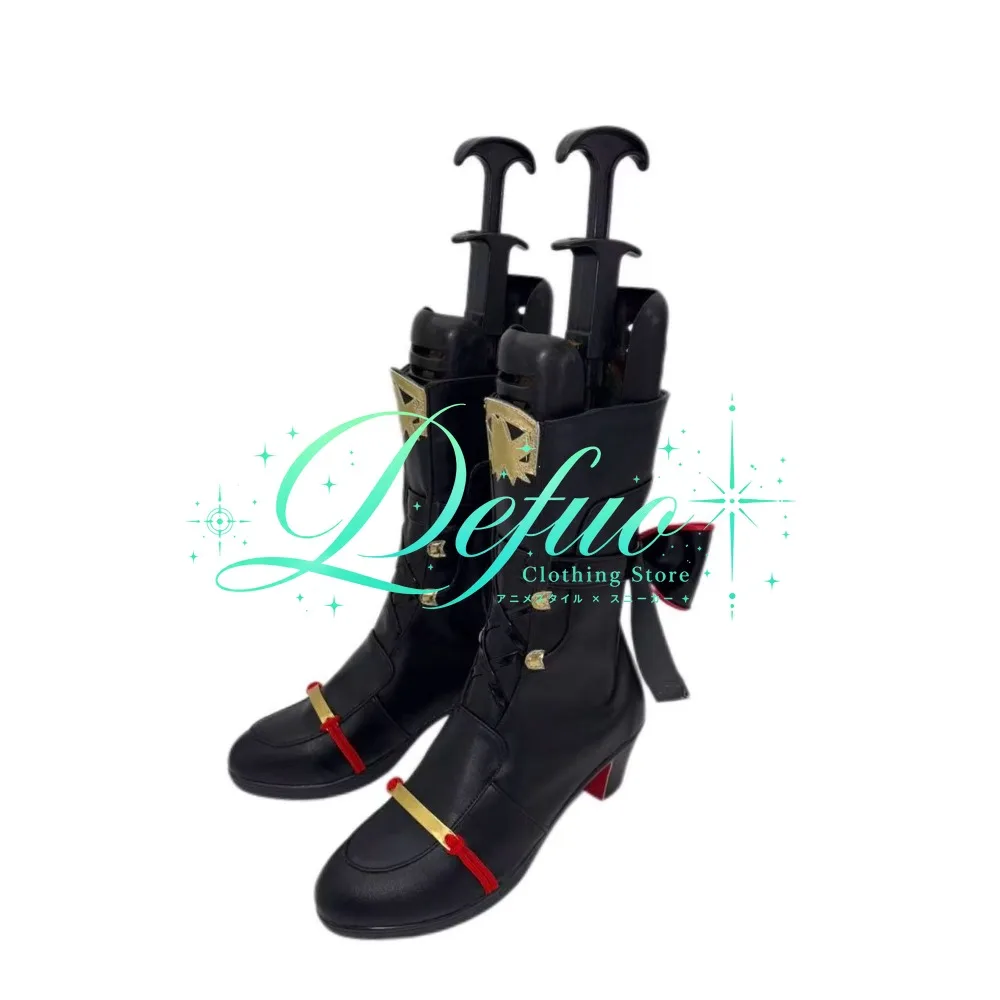 Game Hongkai Star Track Role Playing Shoes Role Playing Boots Customized Anime Characters Halloween Party Props Shoes