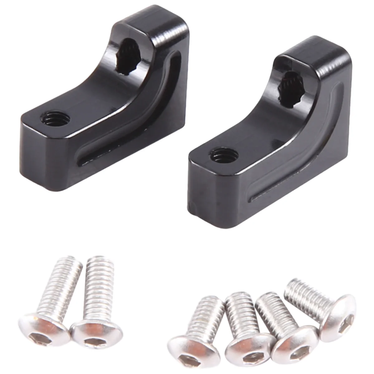 2PCS Metal Servo Mount for Axial SCX10 CC01 D90 1/10 RC Crawler Car