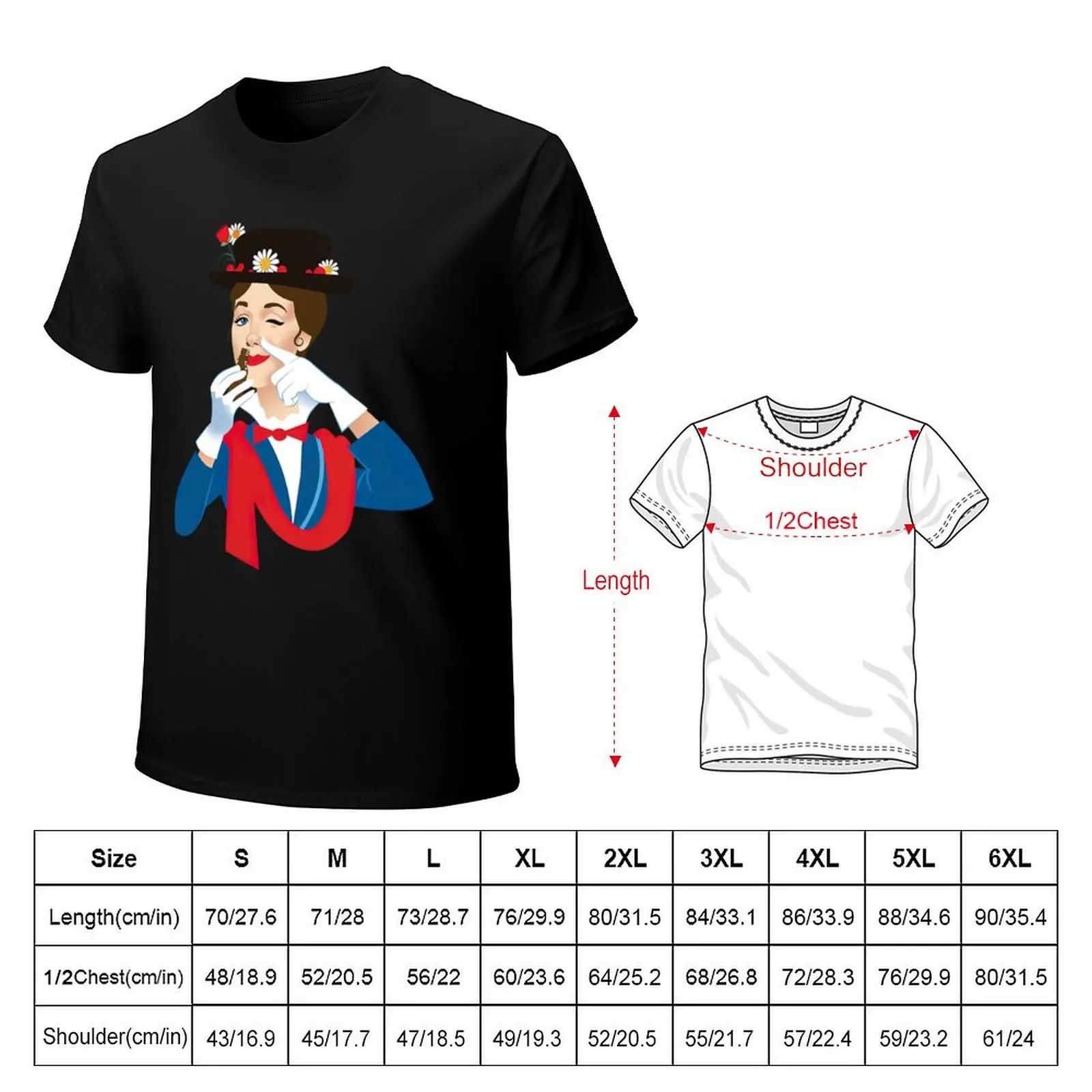 Mary Poppers T-Shirt Performance Workout Short Sleeve Tee