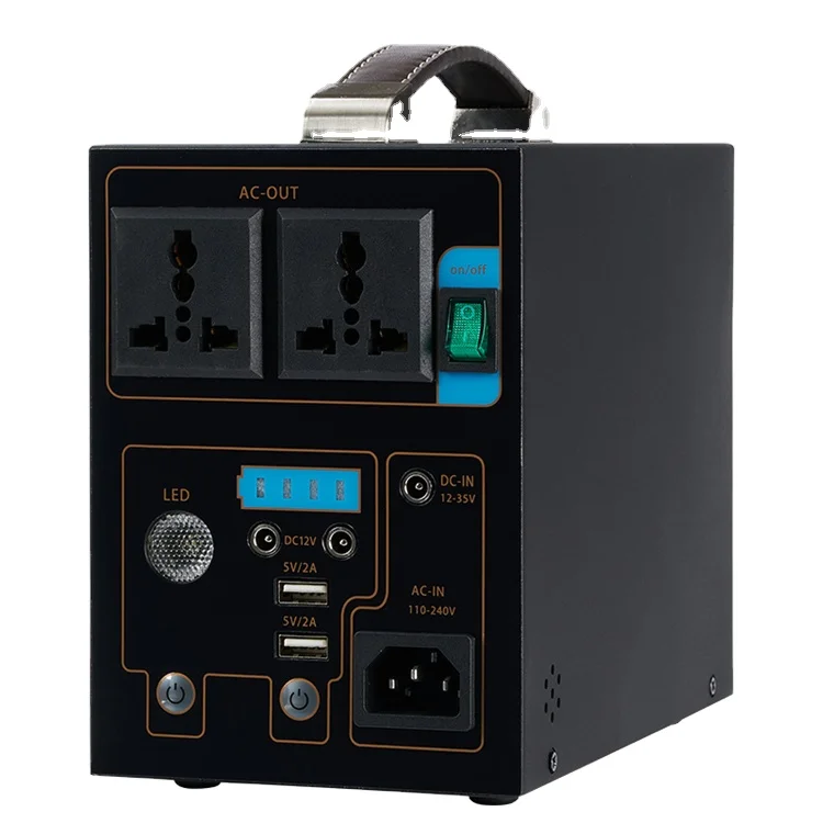 220V Outdoor Activity Multi-function 300W Portable Power Station, Outdoor Mobile Power Supply