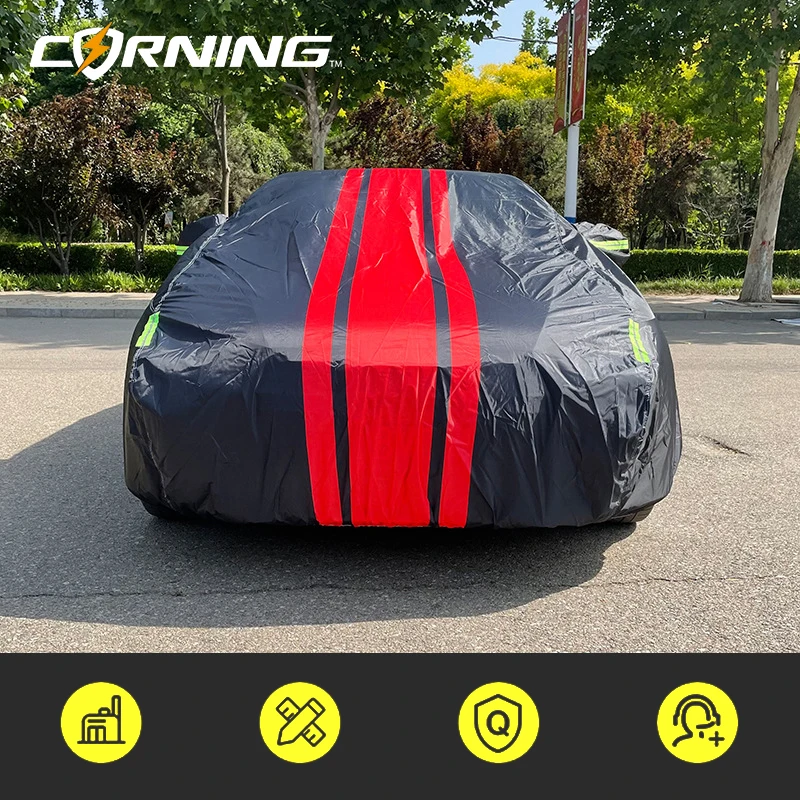 Car Shade Ultraviolet-proof Covers Outdoor Waterproof Protector Thickened Version Tent Universal Covers Cover Portable Garage