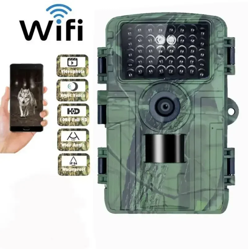 

Wifi Hunting Camera 32MP 1080P Wildlife Cameras Photo-traps Forest Wild Camera PR5000 Photo Video Trap Tracking Surveillance