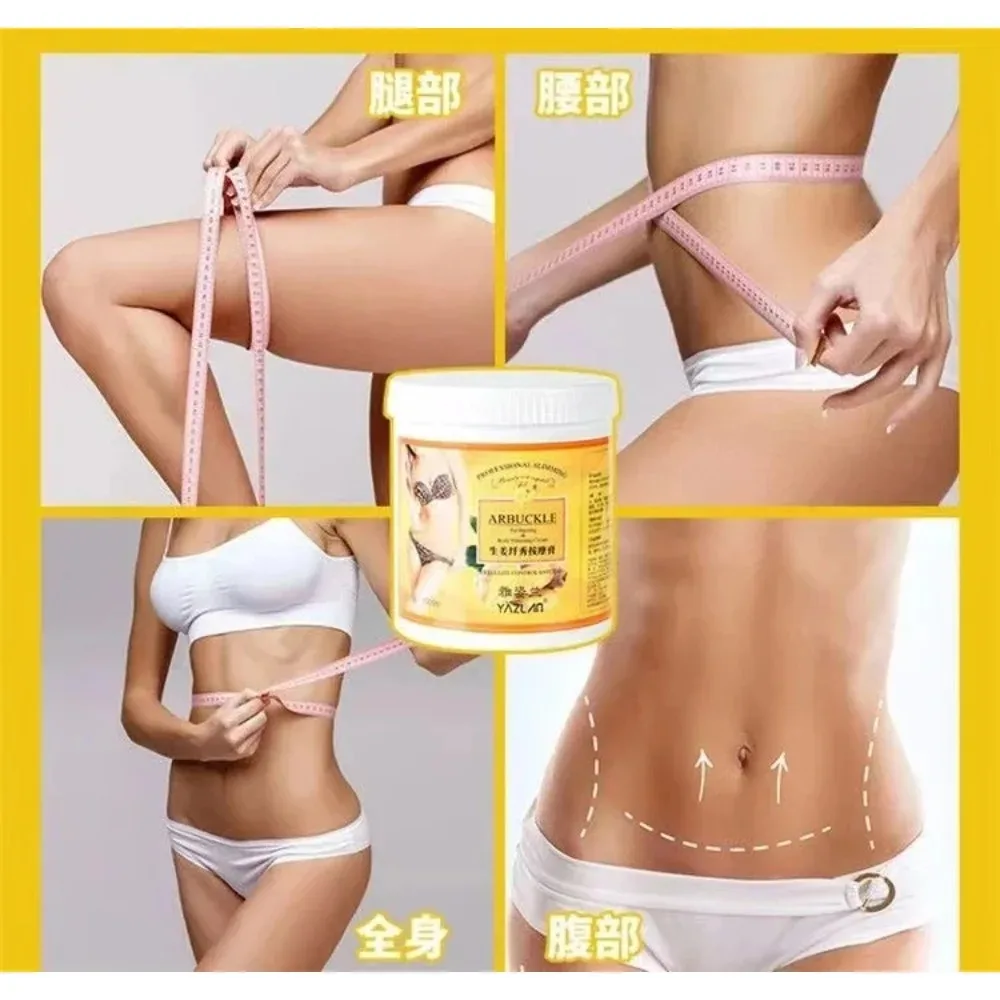 Deep Purification Ginger Massage Cream 1kg - Warming Relaxing Firming Body Skin Care for Salon & Home Use