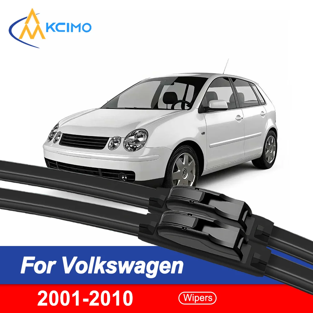 

Flat Wiper Blades for Volkswagen Polo Mk4 2001–2010 – Front Pair with OE-Style Fit for Quiet, Smooth and Reliable