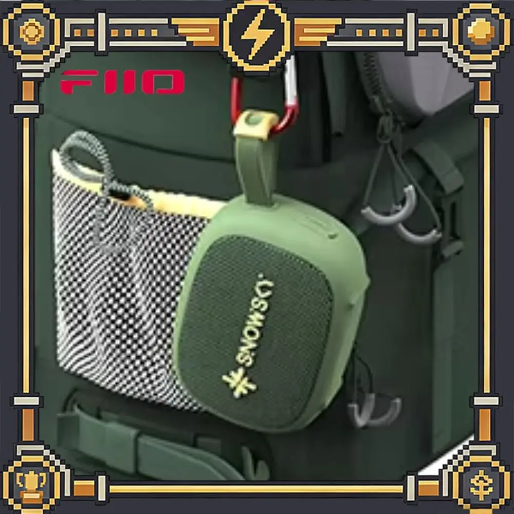 

Портативные колонки Fiio Snowy Sky Anywhere Bluetooth 5.4 Mini Radio TWS с защитой от воды IPX6, аккумулятором 1400 мАч и длительным временем работы для спорта и активного отдыха