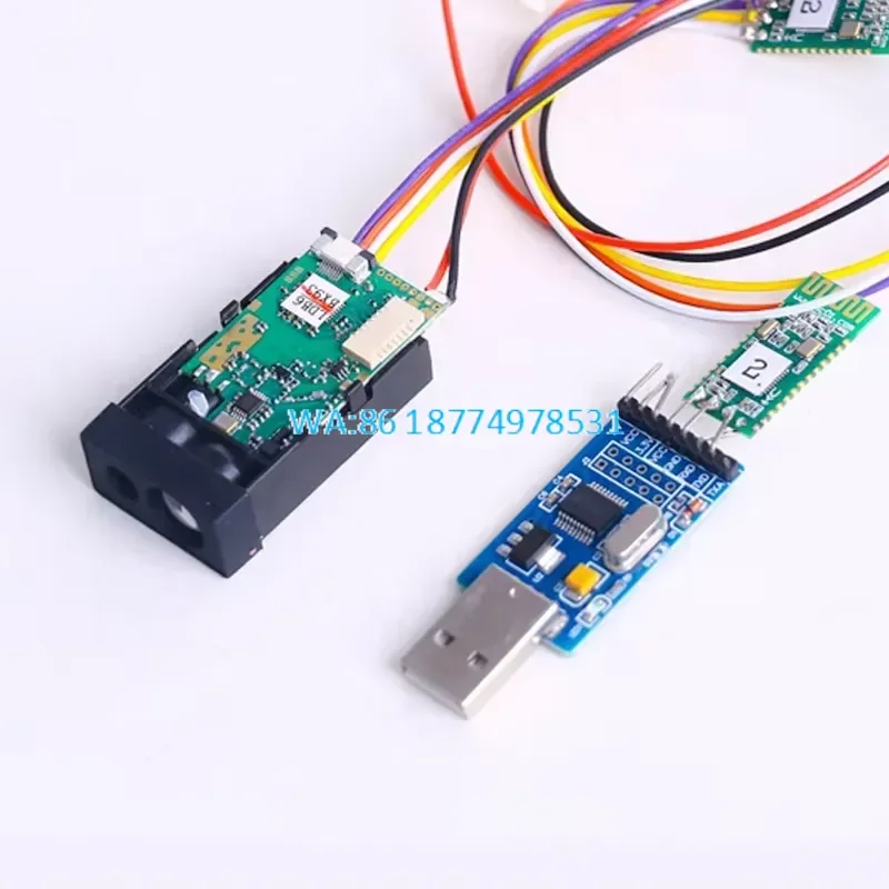 Wmwmnu 60m Range Finder Module Supporting TTL Interface Sensor