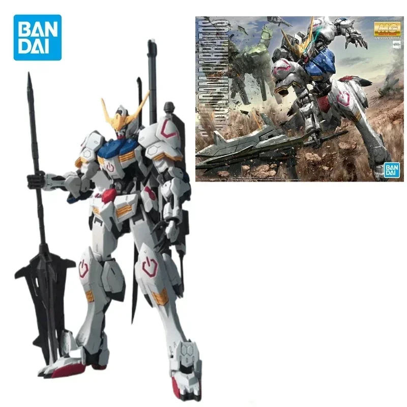 

In Stock Original Bandai Gundam MG 1/100 Gundam Barbatos Fourth Form Assembly Anime Action Figure Model Toys Collection Gifts
