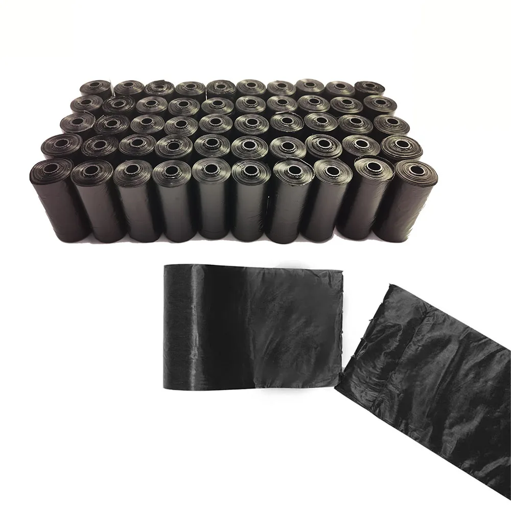 10/30/50 rollos EPI biodegradable bolsa de basura para mascotas bolsas para excrementos de perros bolsa para excrementos de perros suministros de limpieza para perros productos para perros