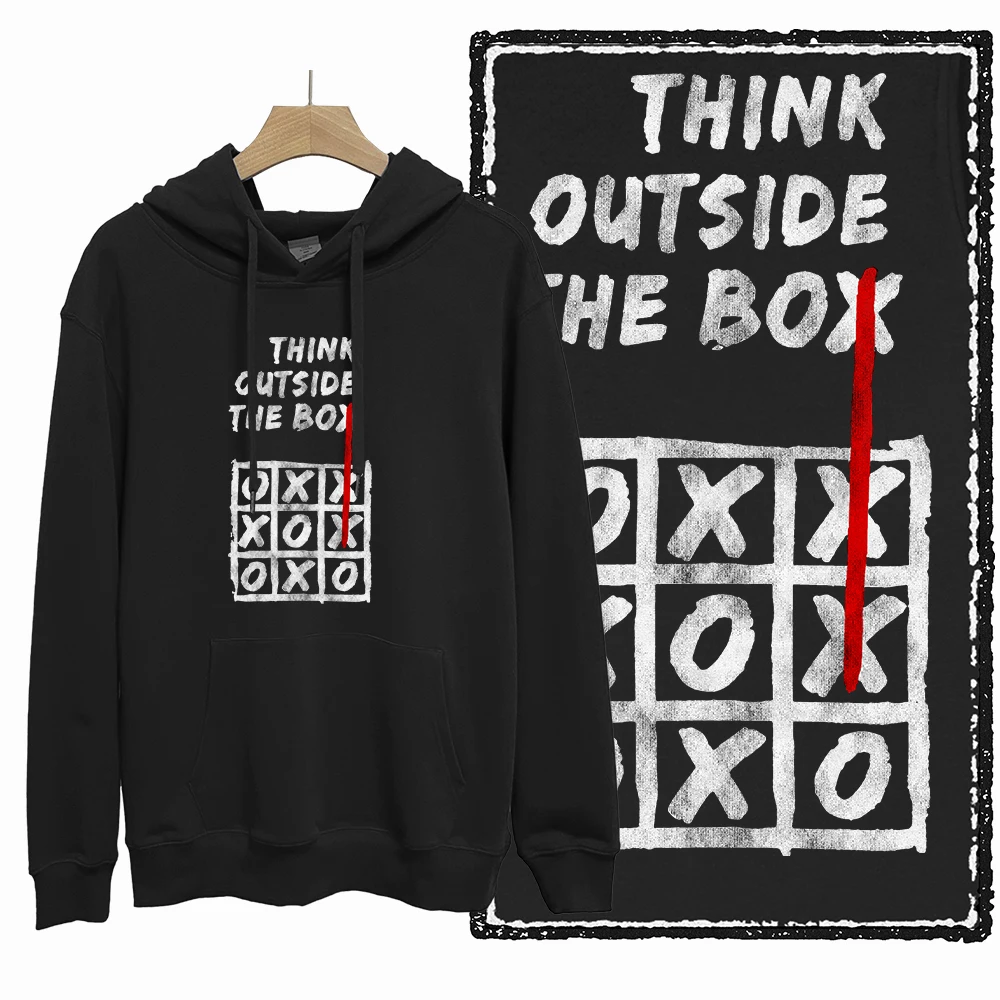 

COOLMIND MAW think out of the box 100% cotton exclusive Graphic men hoodie streetwear cotton cool hoodie and sweatshirt for men