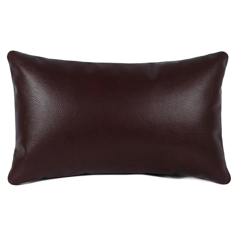 

Villa, first layer of real cowhide, car, waist pillow pillow, cushion
