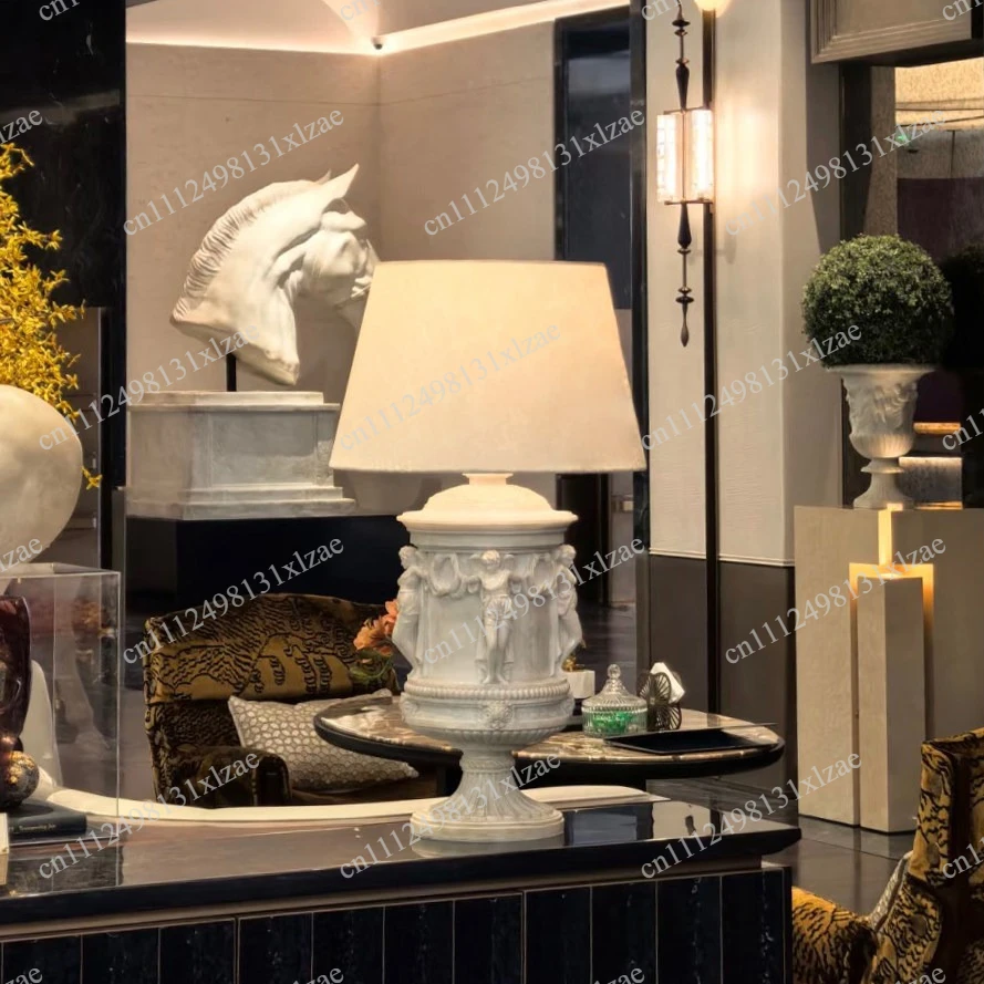 Carving ornaments Sculpture sales office Hotel Shimadai entrance Living room Home decoration ornaments