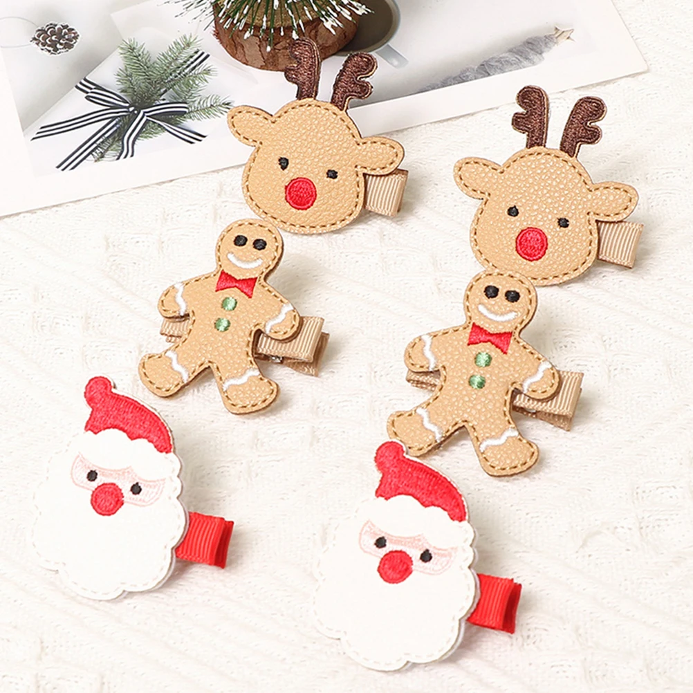 9 clips de horquillas de dibujos animados para accesorios.