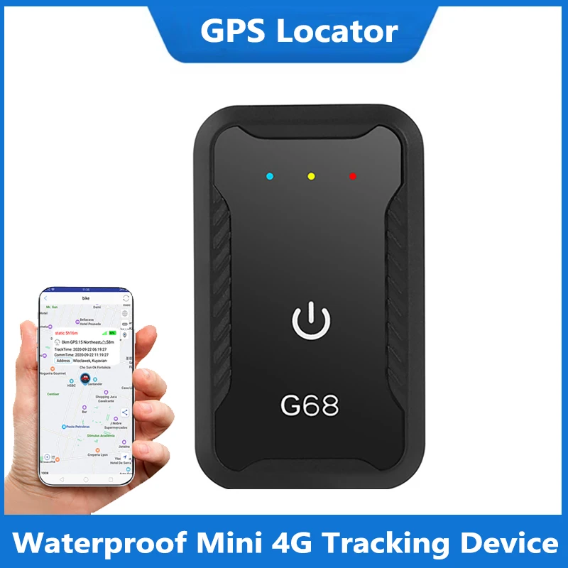 Dispositivo di localizzazione per auto 4G Localizzatore GPS 4G Mini dispositivo di localizzazione GPS Localizzatore anti-perdita Posizionatore preciso per bambini e anziani