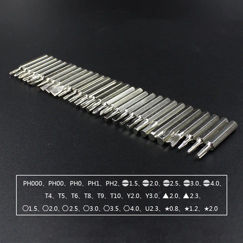 الإبداعية 32 في 1 مفك مجموعة الدقة البسيطة مفك مغناطيسي بت عدة الهاتف المحمول كاميرا صيانة أداة إصلاح