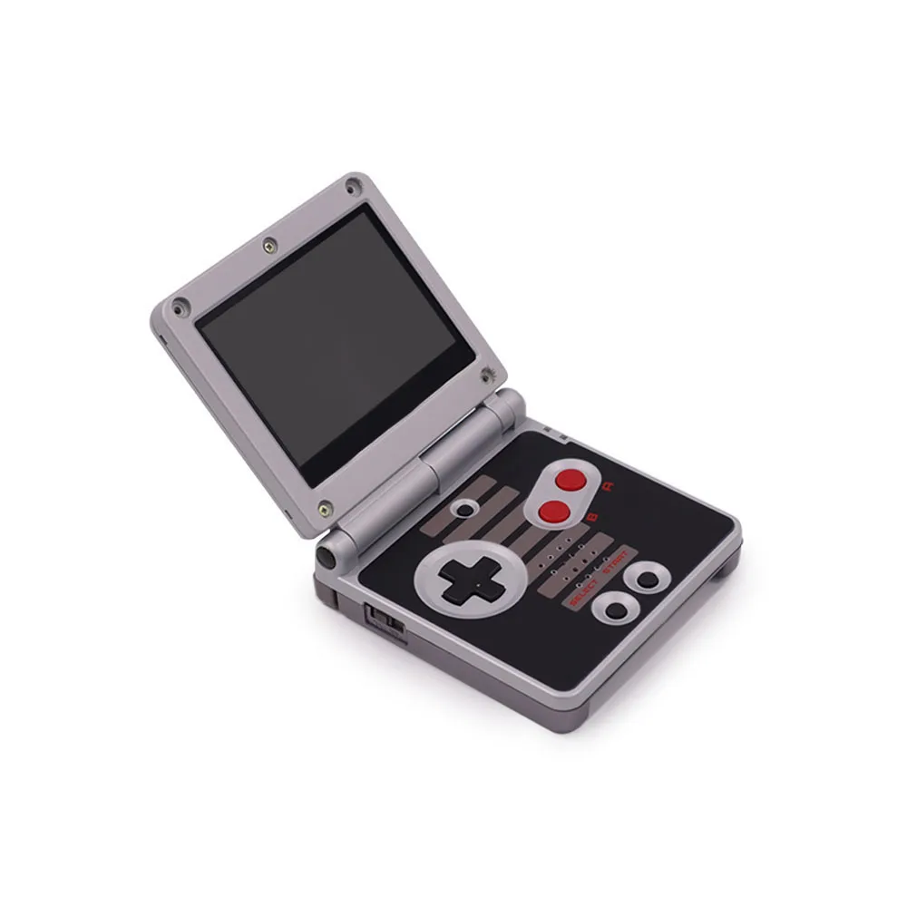 Vervanging Shell Behuizing Cover Voor GBA SP IPS Scherm met Knop Label Gameboy Advance SP Gaming Accessoires