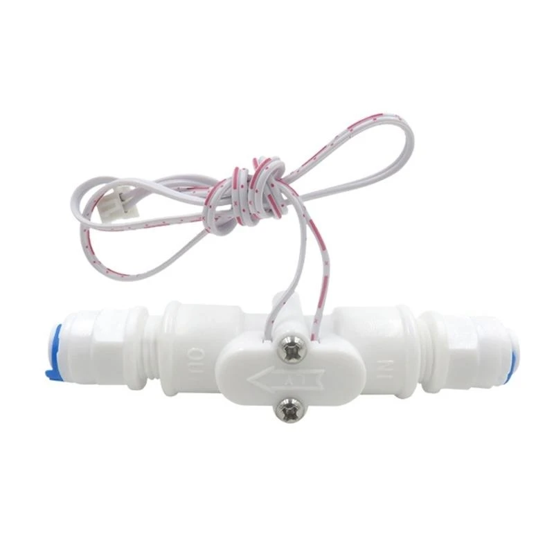 

652F 1/4inch Quick Connection Water Sensors Switches Hall Effect Flowmeter Fluid Meter Counter 0.3-6L/min